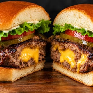 Juicy Lucy Burger (Chef Favoured)