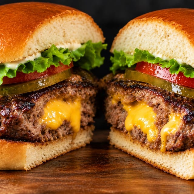 Juicy Lucy Burger (Chef Favoured).
