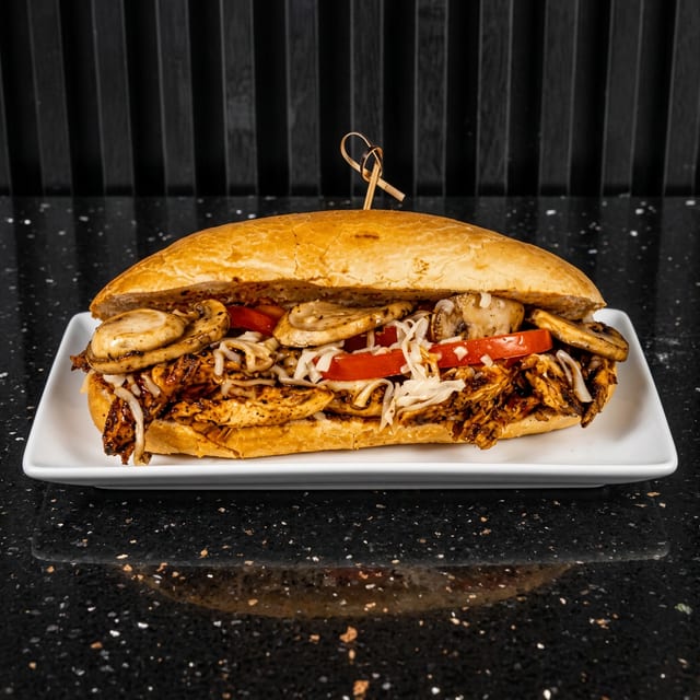 Cluck N Philly Sandwich.