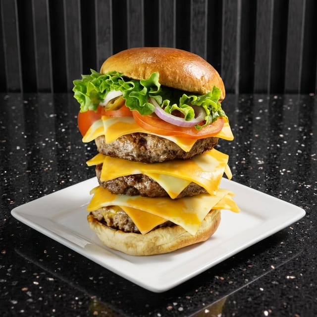 Most Triple Smash Burger.